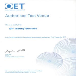 OET Cert