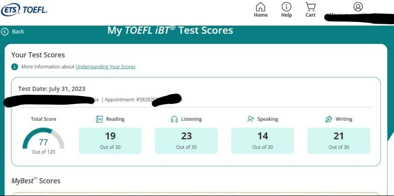 buy TOEFL certificate exams